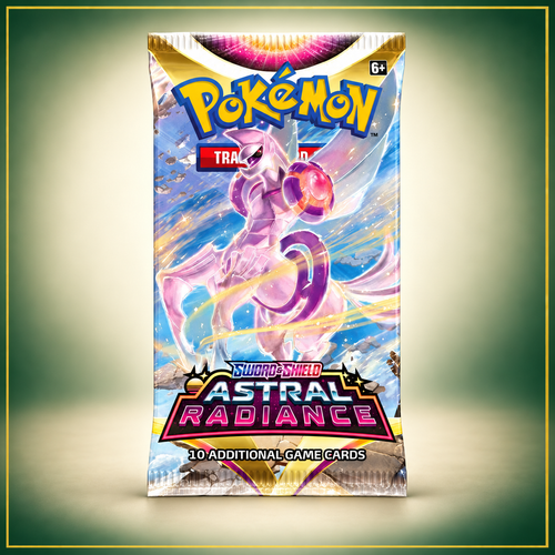 Pokémon TCG Astral Radiance Booster Pack – full booster view