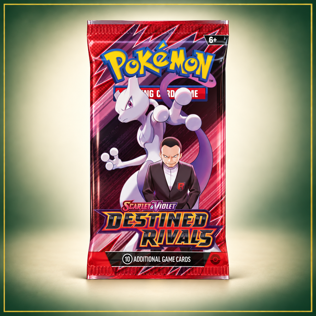 Pokémon TCG Destined Rivals Booster Pack – full booster view