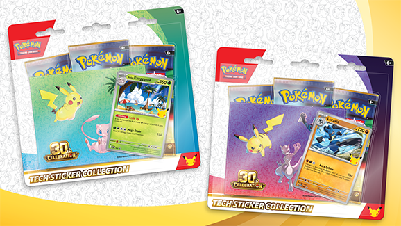 Pokémon TCG 30th Celebration Tech Sticker Collection