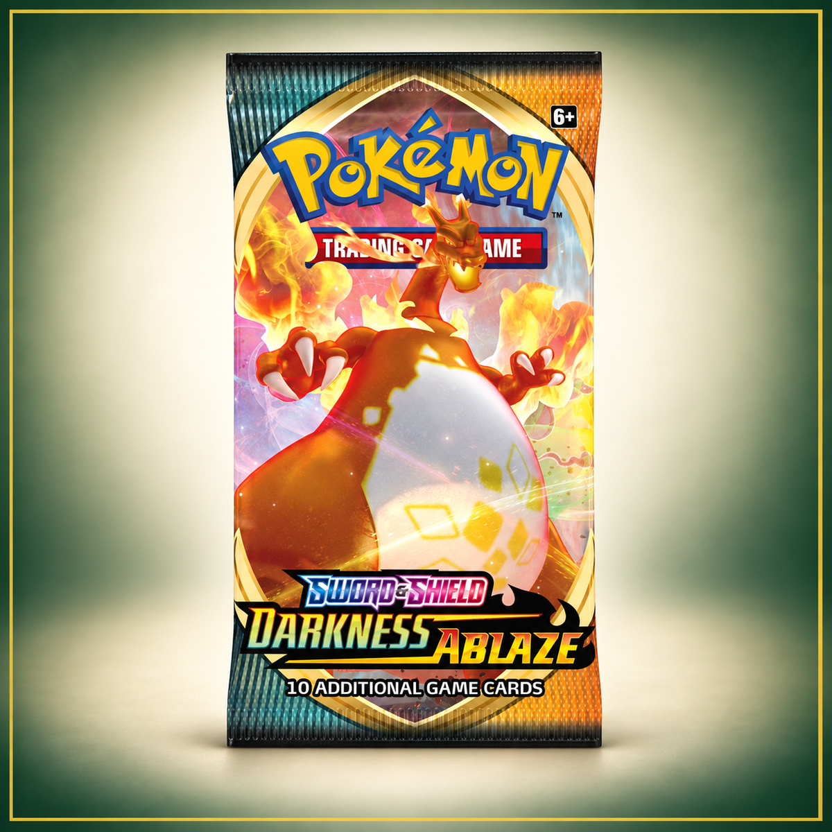 Pokémon TCG Darkness Ablaze Booster Pack – full booster view