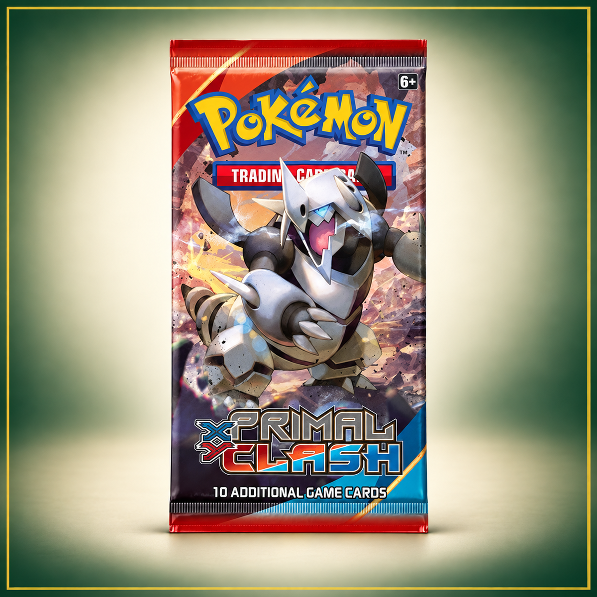 Pokémon TCG Primal Clash Booster Pack – full booster view