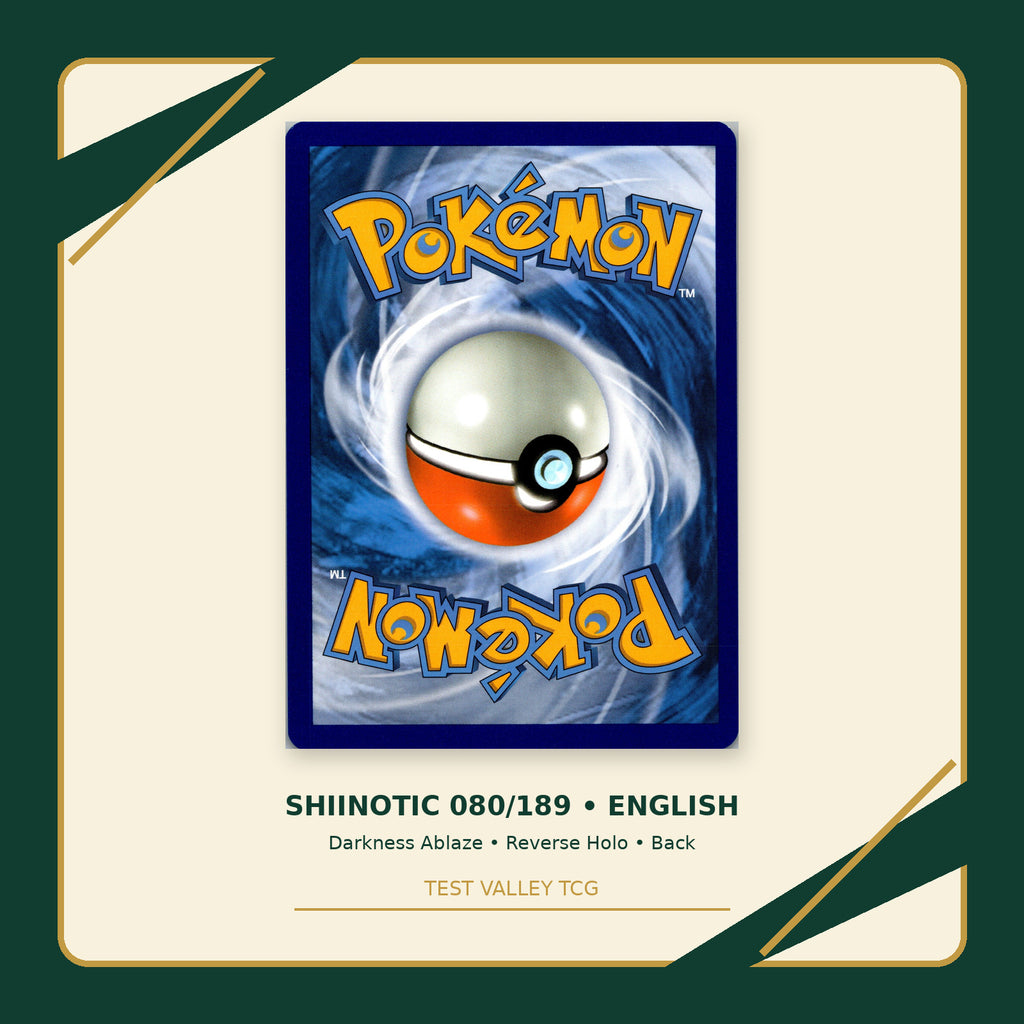 Shiinotic 080/189 - Darkness Ablaze - Reverse Holo - back
