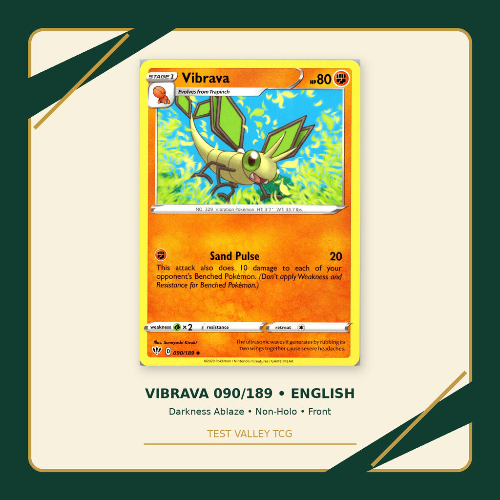 Vibrava 090/189 - Darkness Ablaze - Non-Holo - front