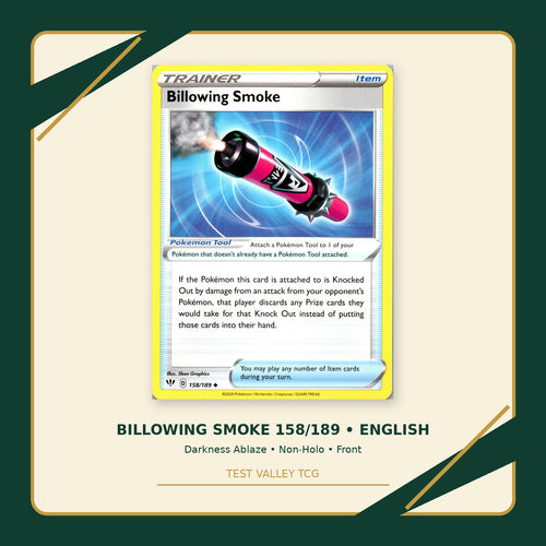 Billowing Smoke 158/189 - Darkness Ablaze - Non-Holo - front