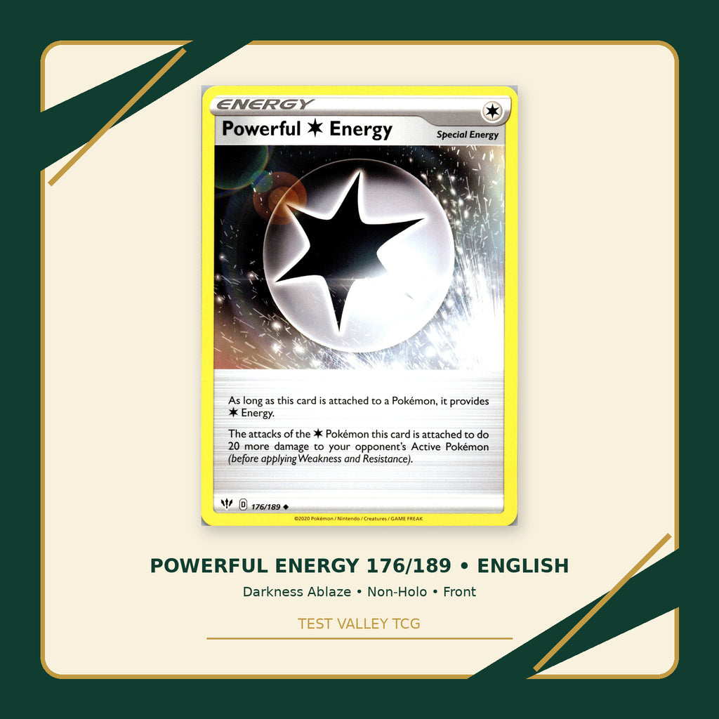 Powerful Energy 176/189 - Darkness Ablaze - front