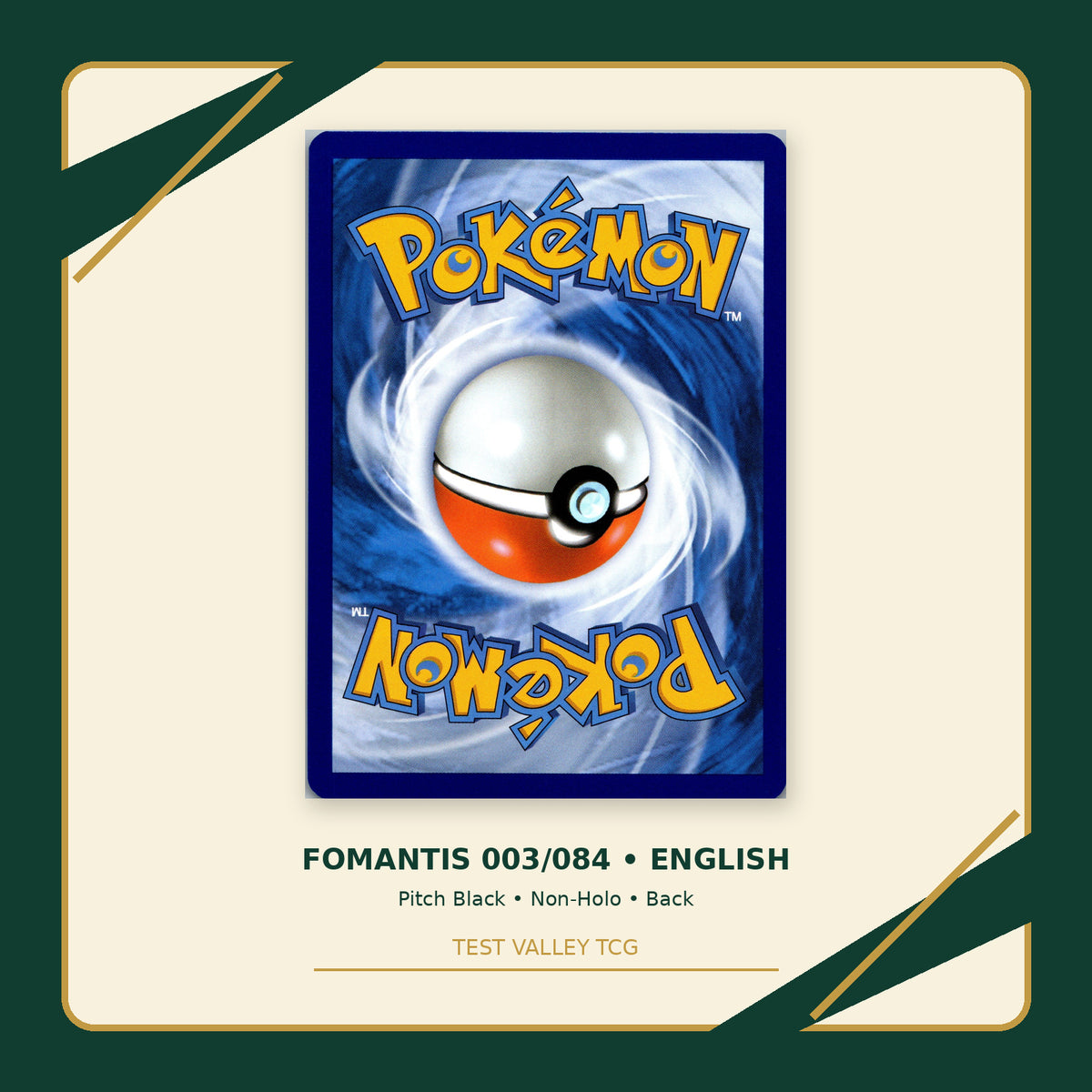 Fomantis 003/084 - Pitch Black - Non-Holo - back
