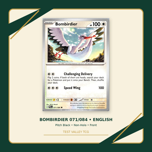 Bombirdier 071/084 - Pitch Black - Non-Holo - front