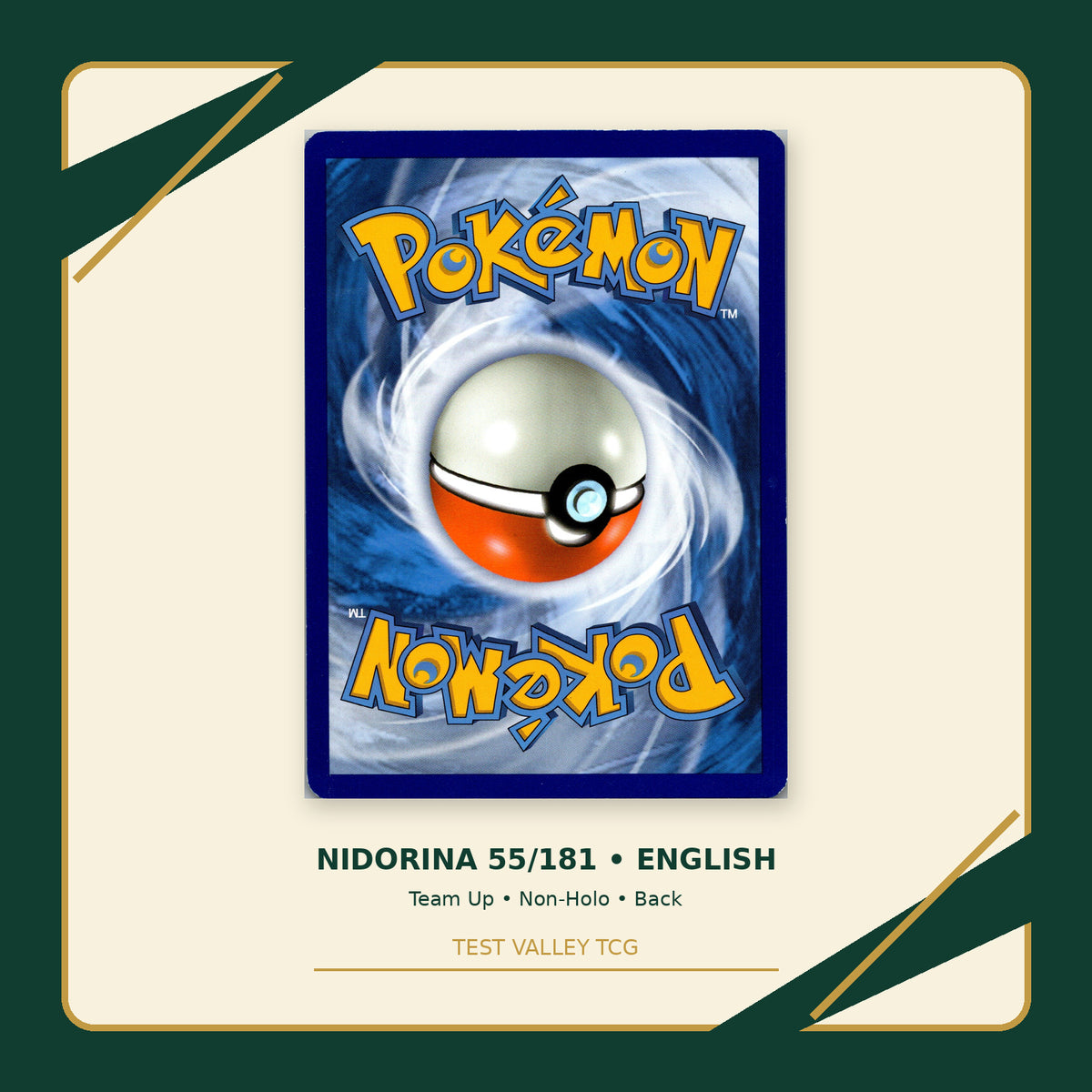 Nidorina 55/181 - Team Up - Non-Holo - back