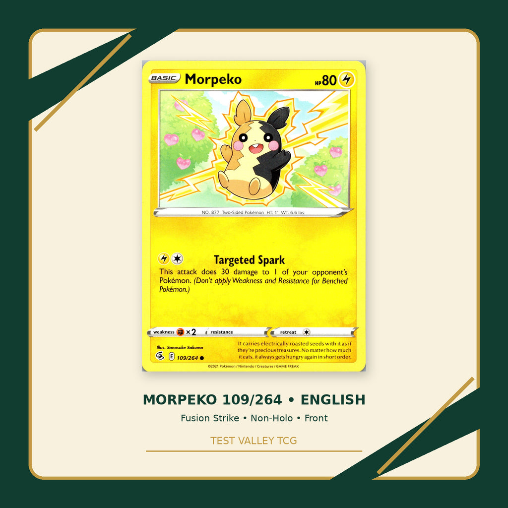 Morpeko 109/264 - Fusion Strike - Non-Holo - front