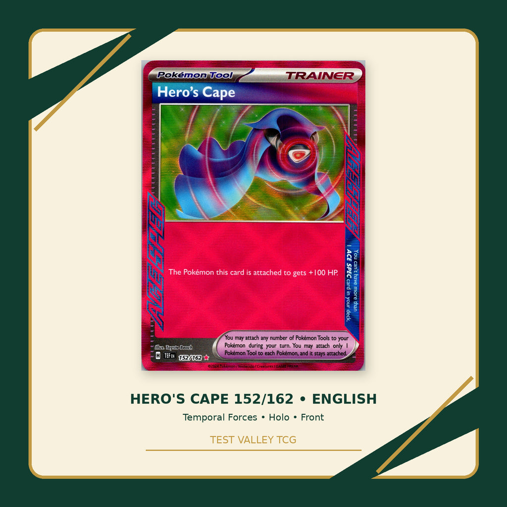 Hero's Cape 152/162 - Temporal Forces - Holo - front