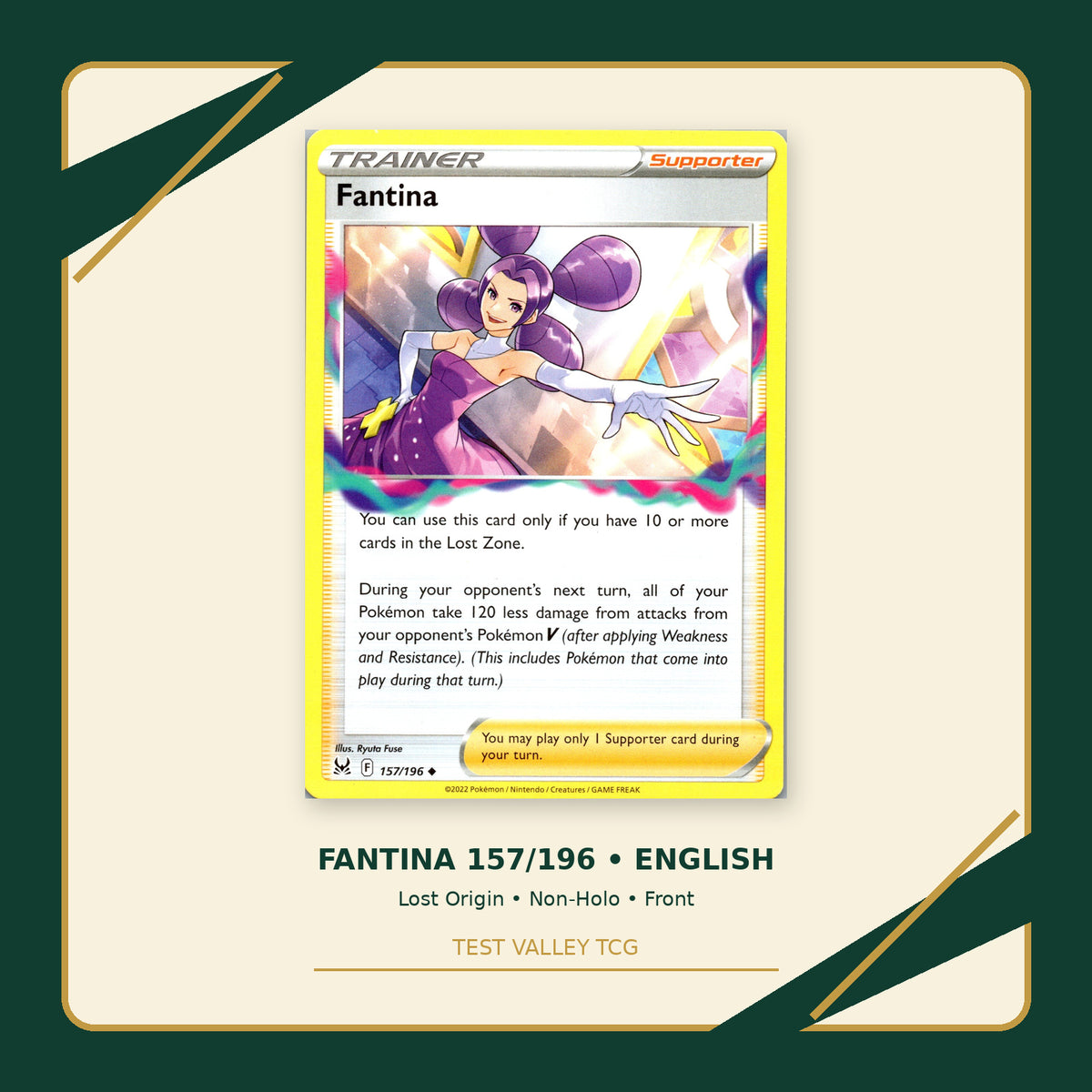 Fantina 157/196 - Lost Origin - Non-Holo - front