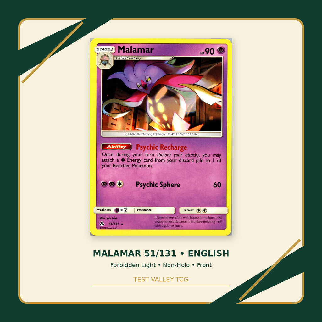 Malamar 51/131 - Forbidden Light - Non-Holo - front