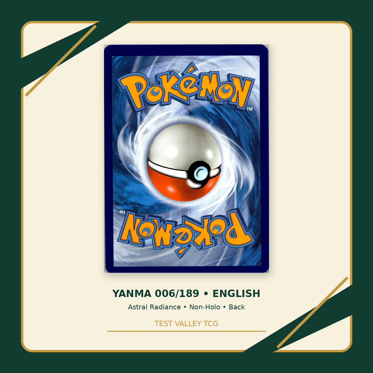 Yanma 006/189 - Astral Radiance - Non-Holo - back