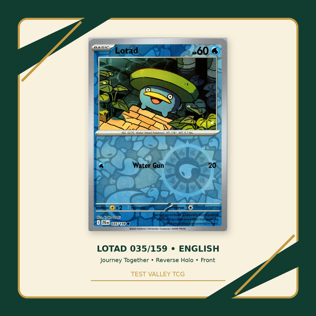 Lotad 035/159 - Journey Together - Reverse Holo - front