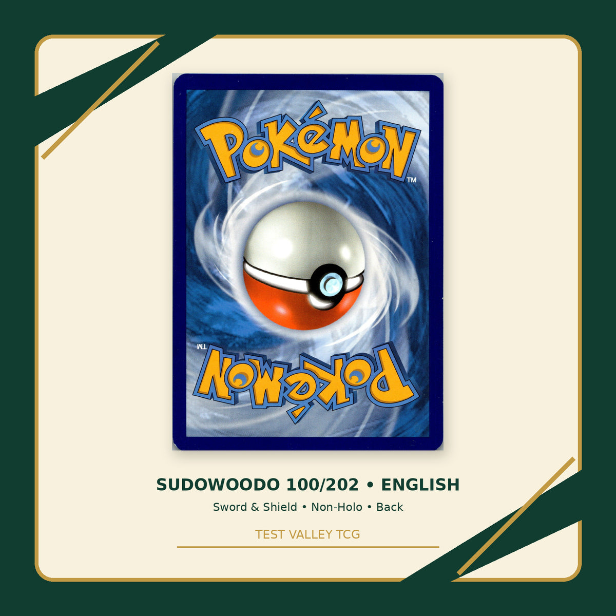 Sudowoodo 100/202 - Sword & Shield - Non-Holo - back