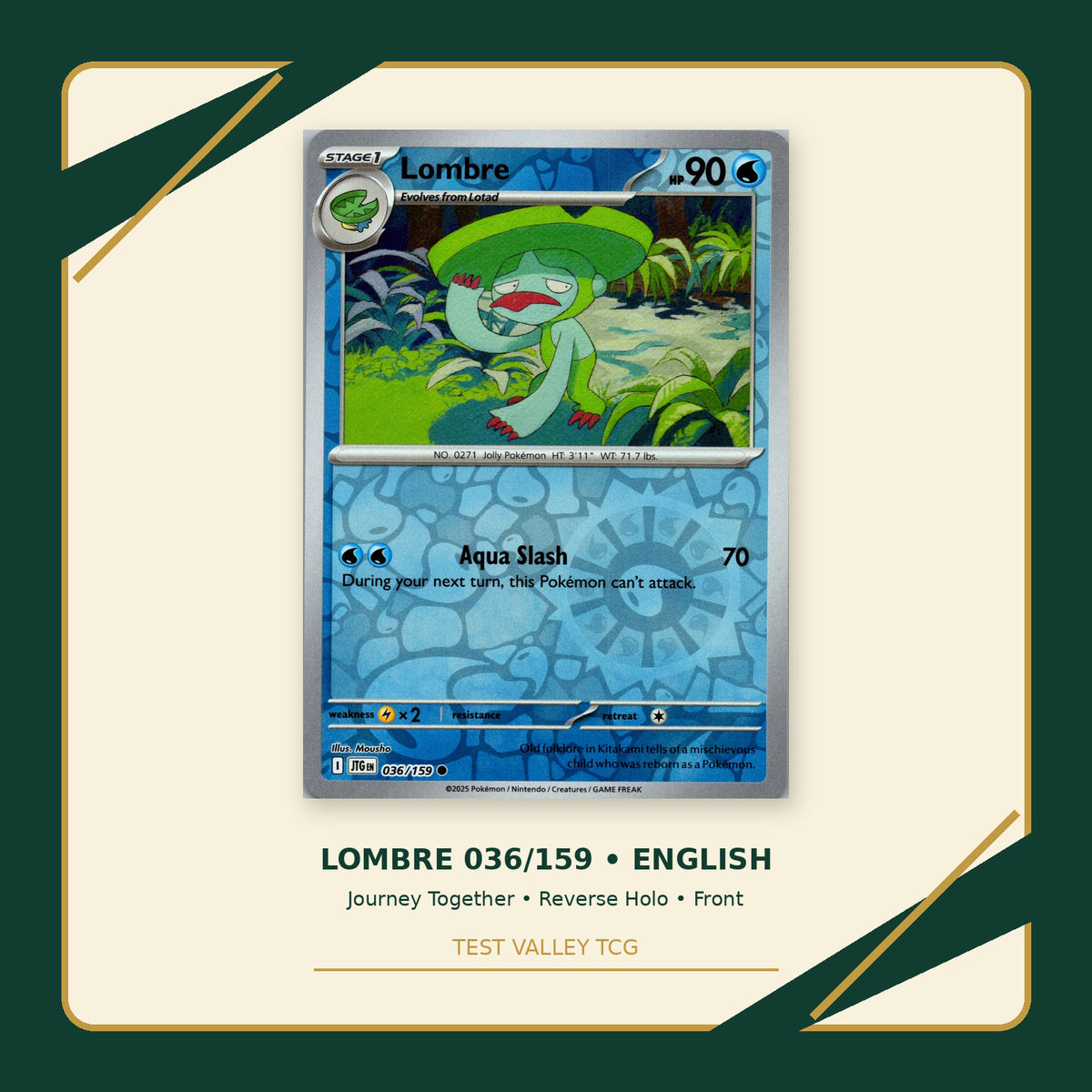Lombre 036/159 - Journey Together - Reverse Holo - front