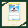 Evolution Incense 163/202 - Sword & Shield - Non-Holo - front