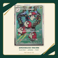 Amoonguss 096/086, Black Bolt, Japanese — front cropped photograph with Test Valley TCG frame