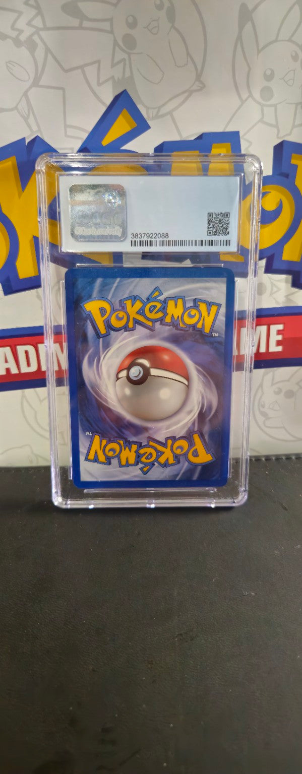 Dark Arbok 2/82, English, CGC 7.5 Near Mint+, certificate 3837922088, back of actual slab