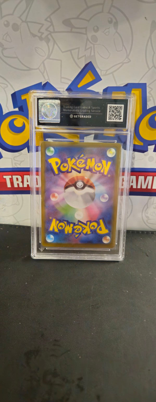 Galarian Zapdos 188/172, Japanese, GetGraded Pristine 10, certificate 00695788, back of actual slab