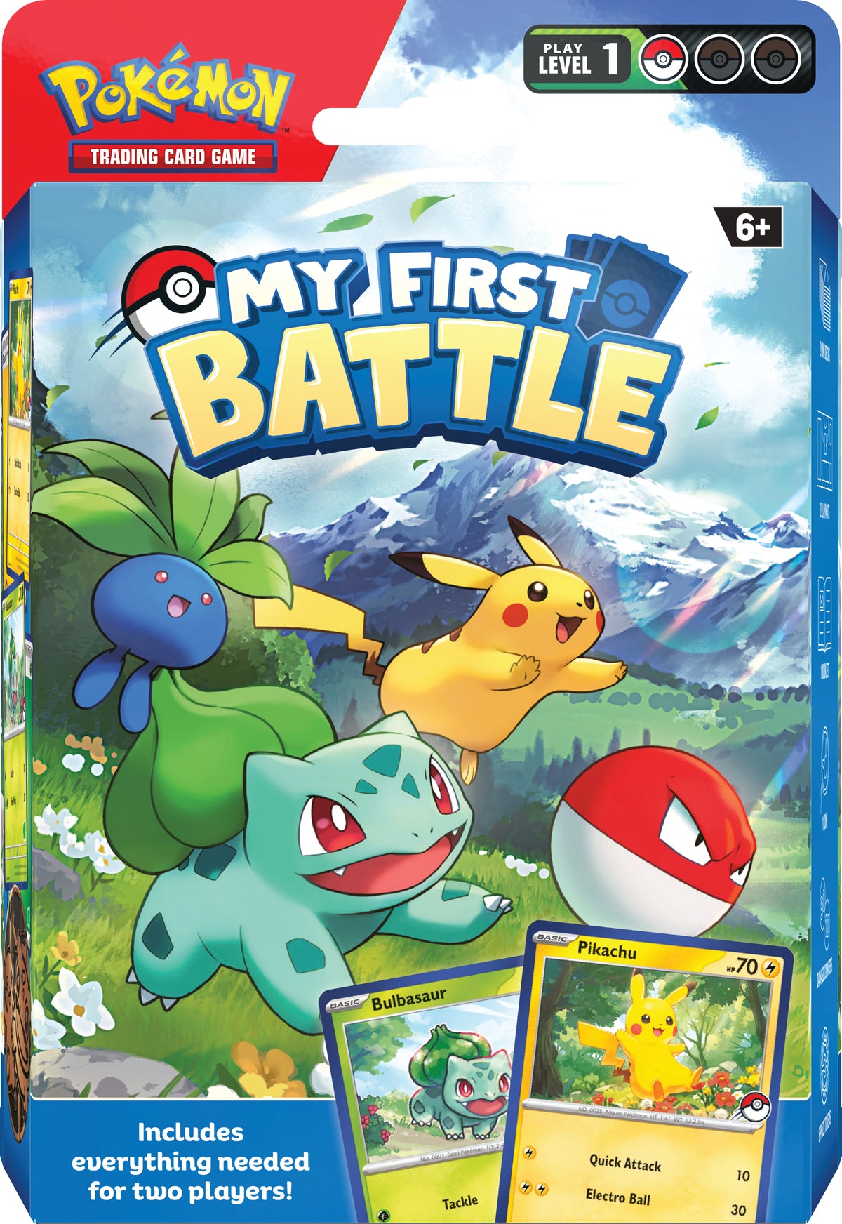 Pokémon TCG My First Battle – Bulbasaur & Pikachu — reference product image