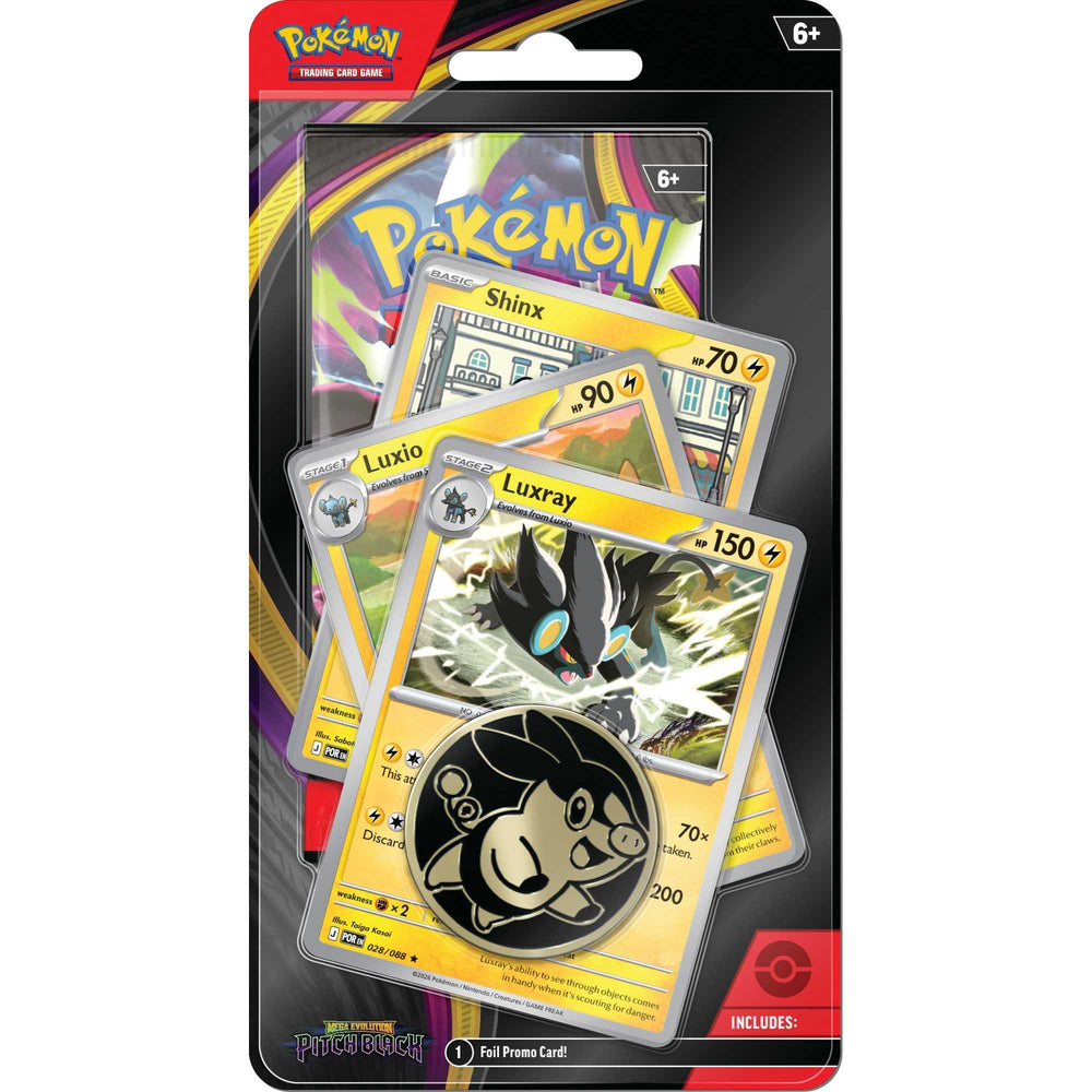 Pokémon TCG Pitch Black Premium Checklane Blister — Luxray