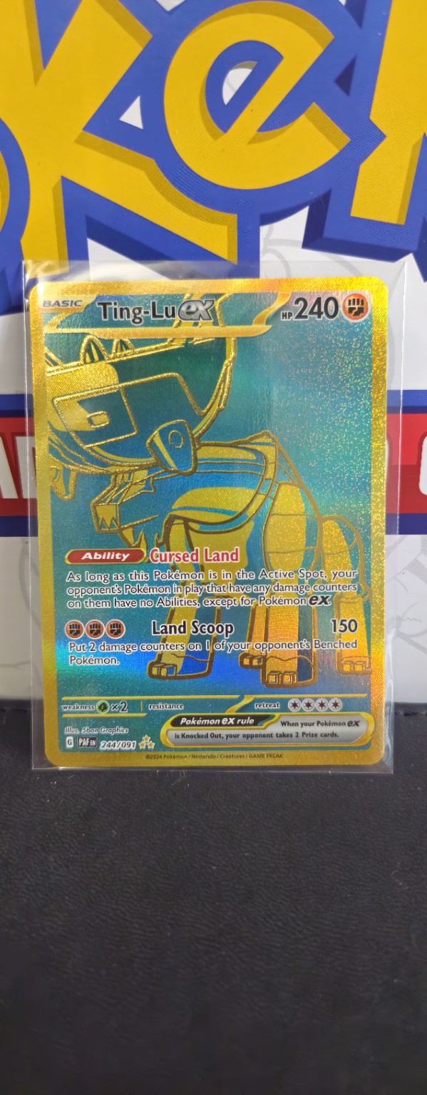 Ting-Lu ex 244/091, Paldean Fates, English — front original photograph
